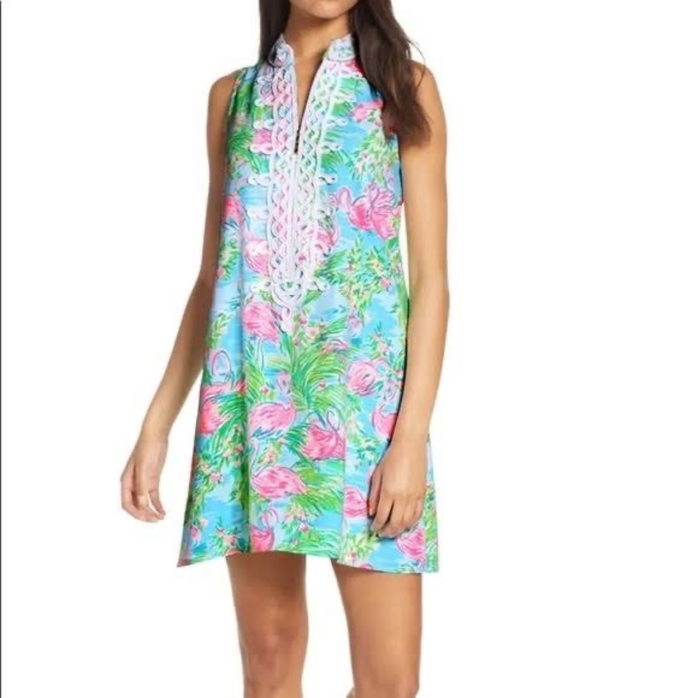 Lilly pulitzer Flamingo dress - Picture 6 of 14